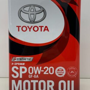 Toyota 0W-20 Genuine Engine Oil 4 Litres